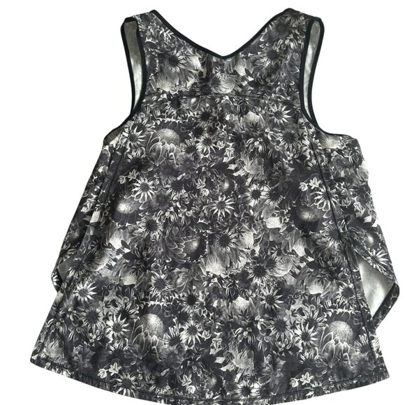 LULULEMON Floral Workout Tank Top Size 8 - Picture 6 of 6